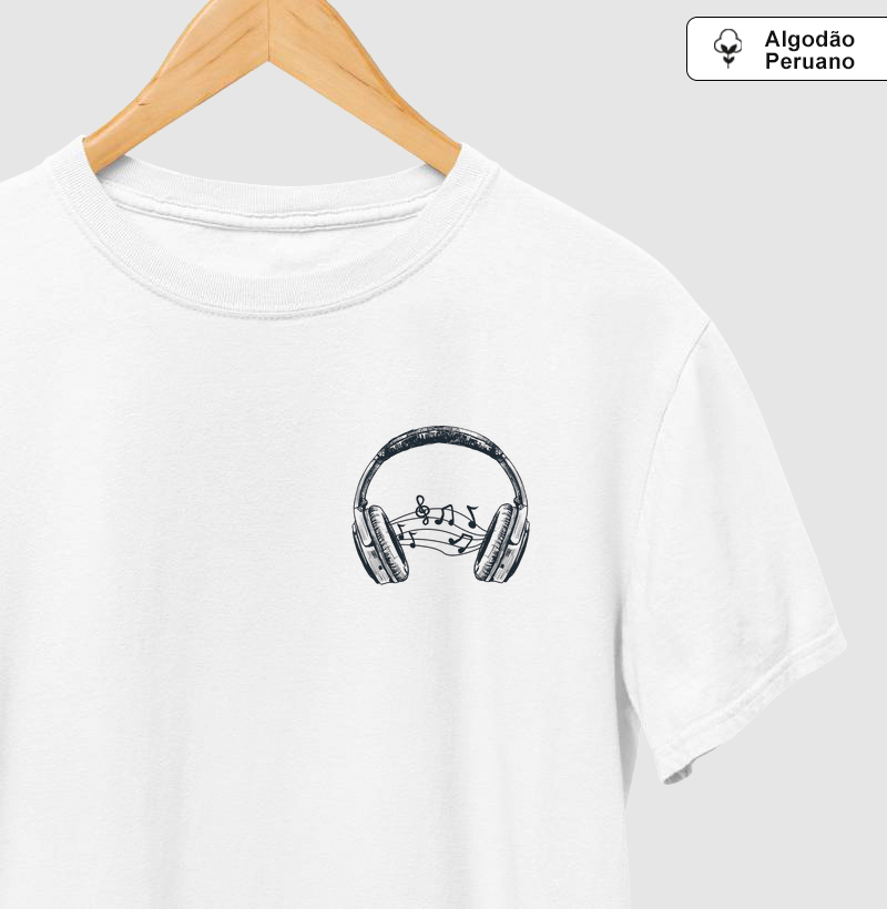 Headphone, ouvindo música (MUS)