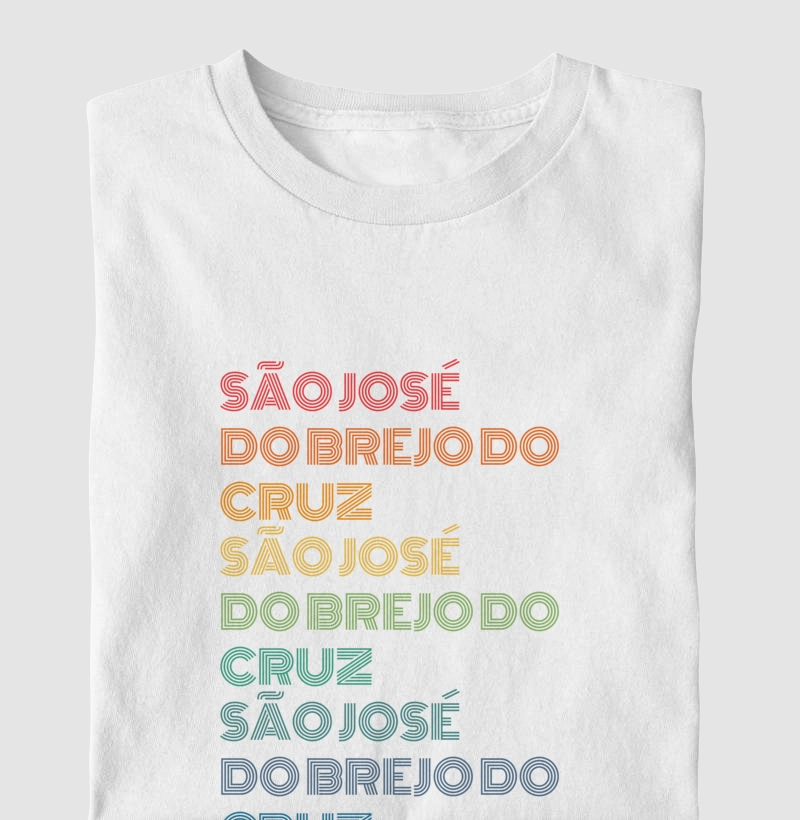 São José do Brejo do Cruz Letreiro Retrô