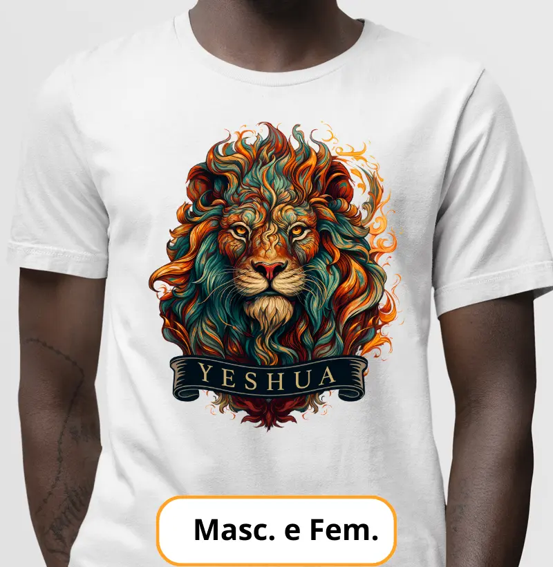 Camiseta Leão - Yeshua