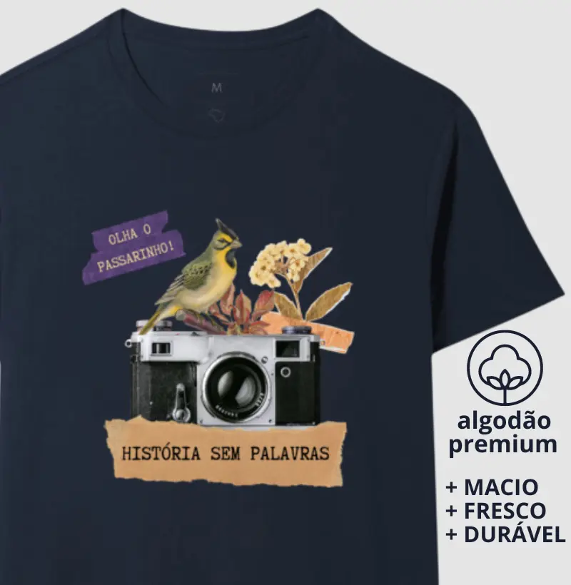 Camiseta História Sem Palavras