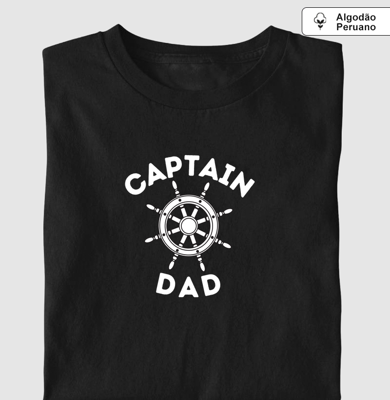 Captain Dad" (Estilo Clássico Timão) - Algodão Peruano Premium