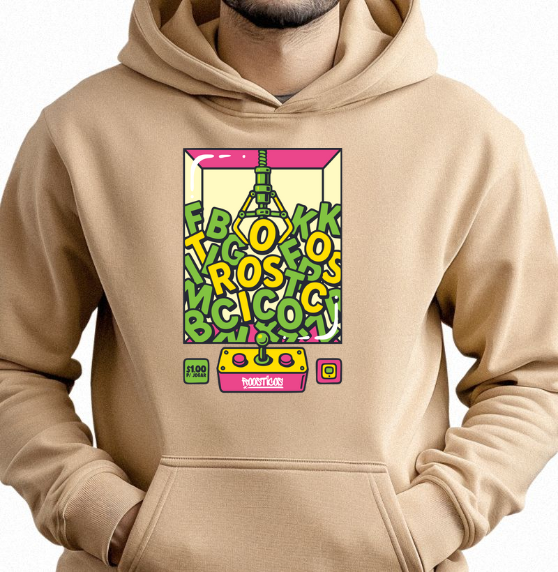 Hoodie Moletom Roostico Machine
