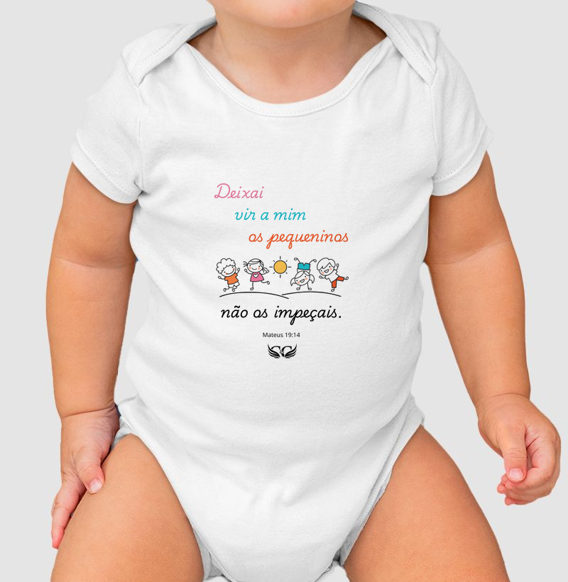  Body InfantilDeixai vir a mim os pequeninos.