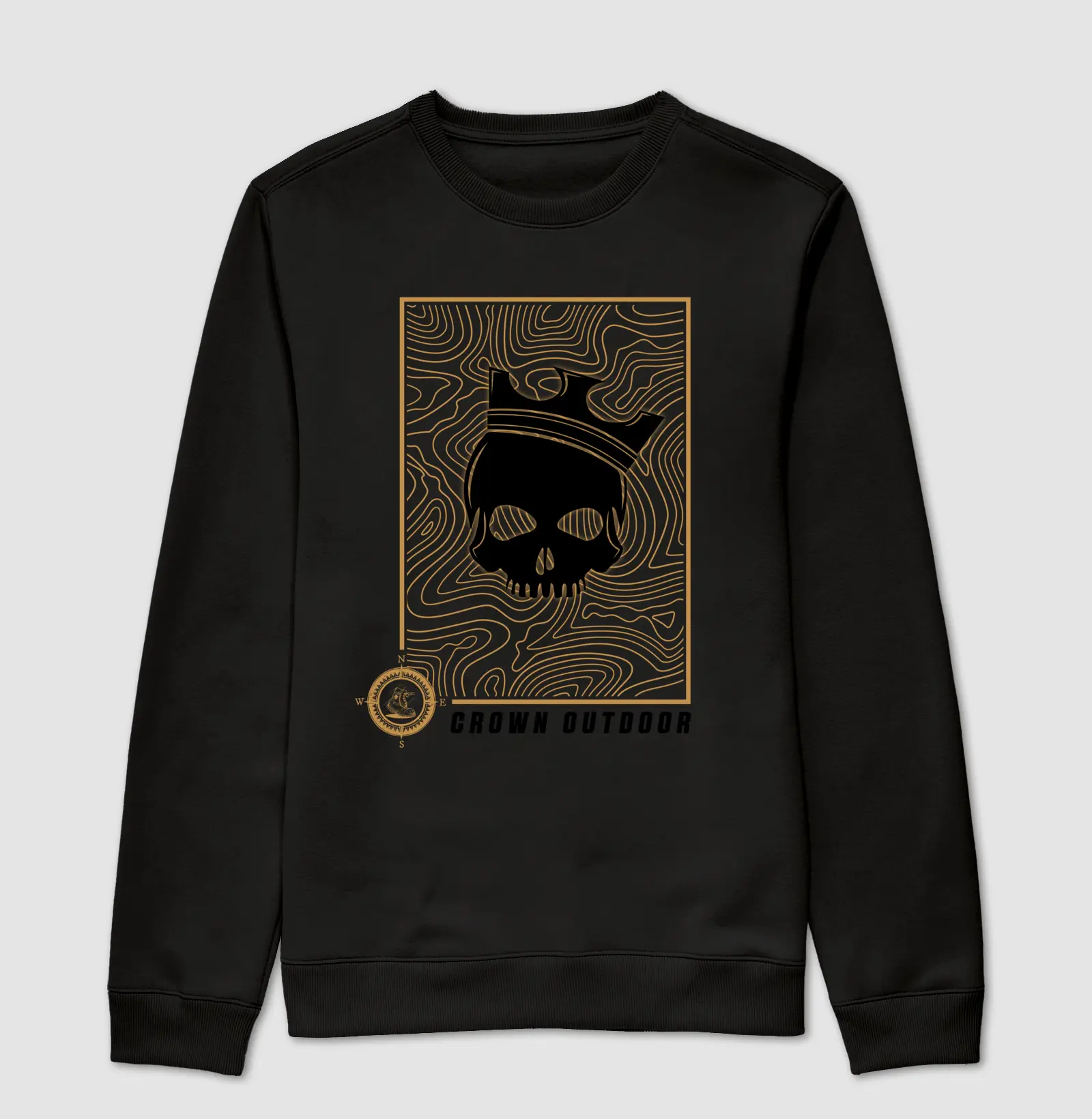 Crown Outdoor - Suéter Moletom