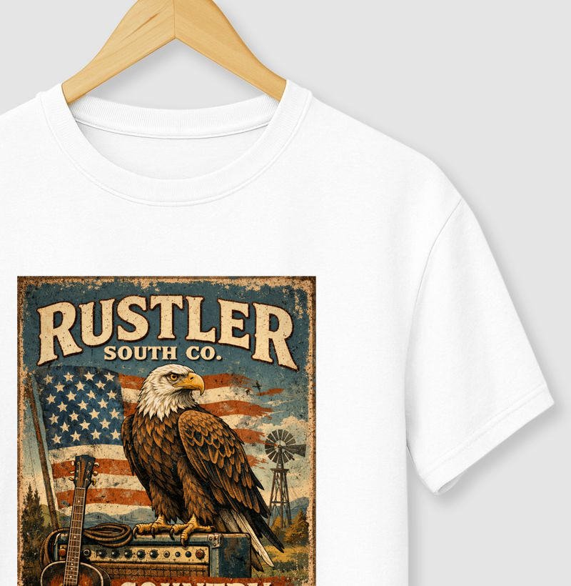 Camiseta Rustler South Co. “Country Ain’t Dead