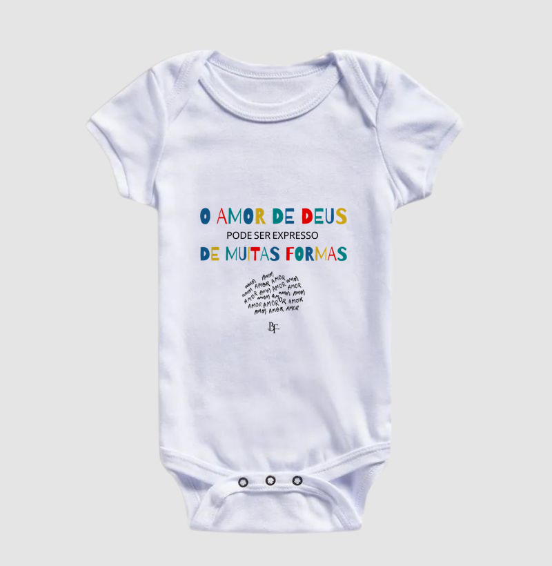O Amor de Deus pode ser expresso em muitas formas