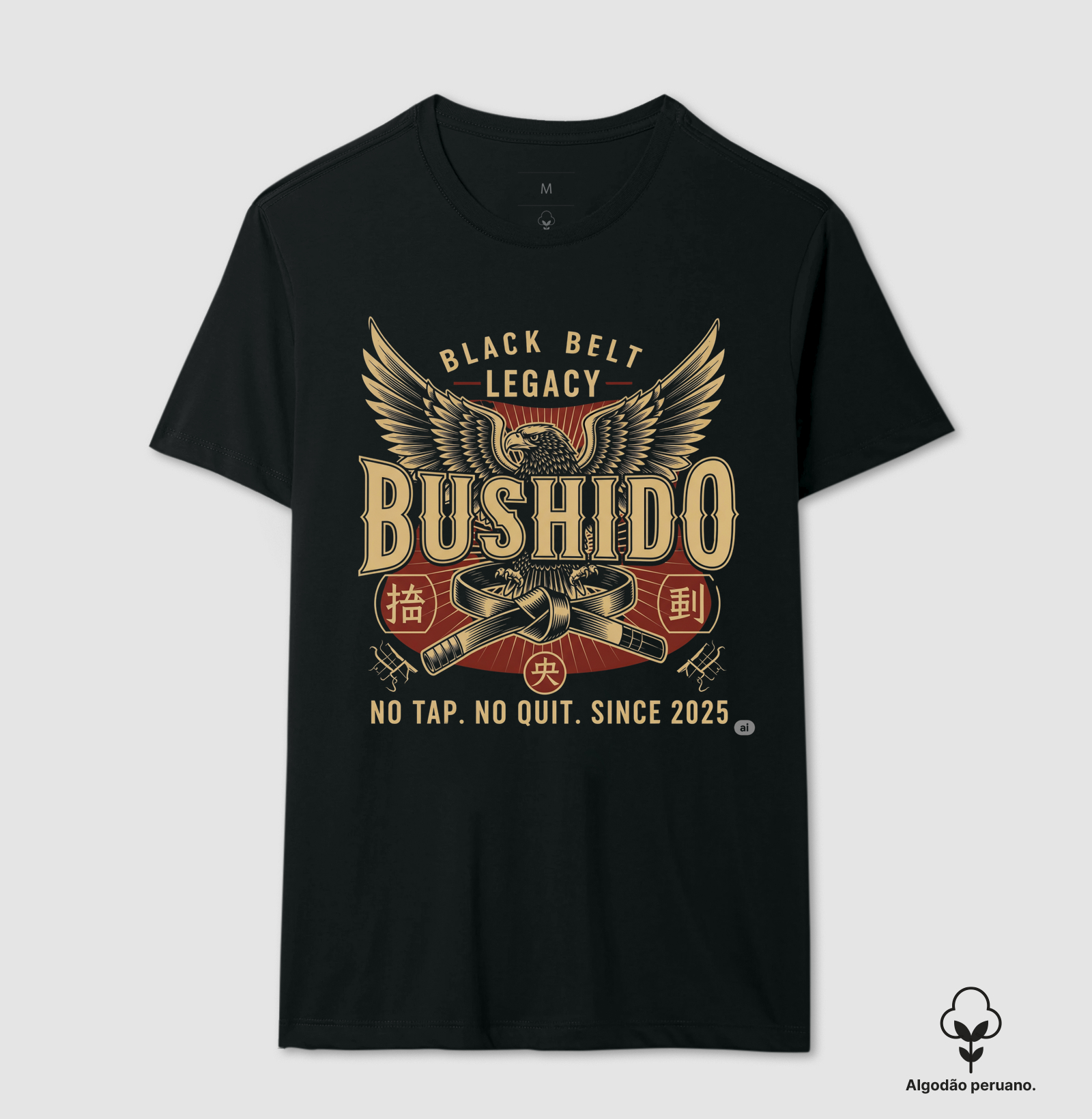 Black Belt Legacy - Jiu-Jitsu - Algodão Peruano