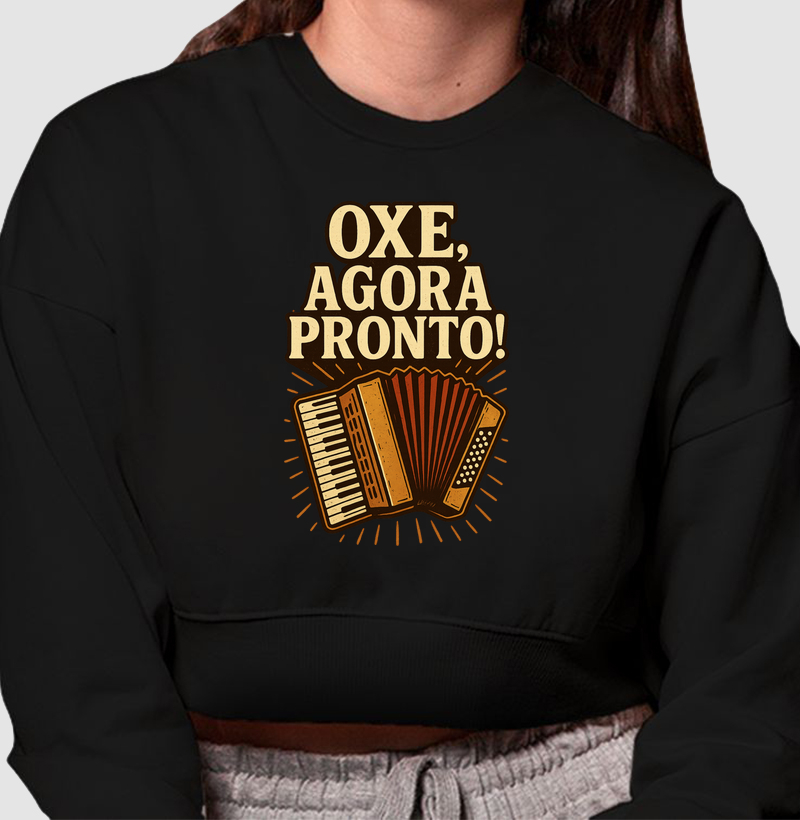 Oxe, agora pronto sanfona!