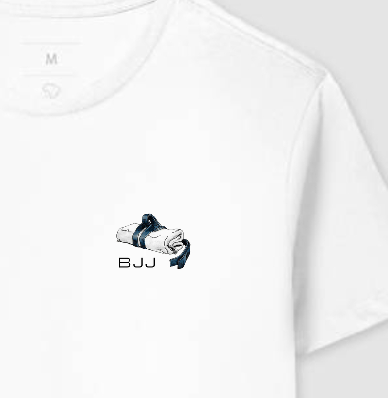Camiseta BJJ kimono minimal - Faixa azul