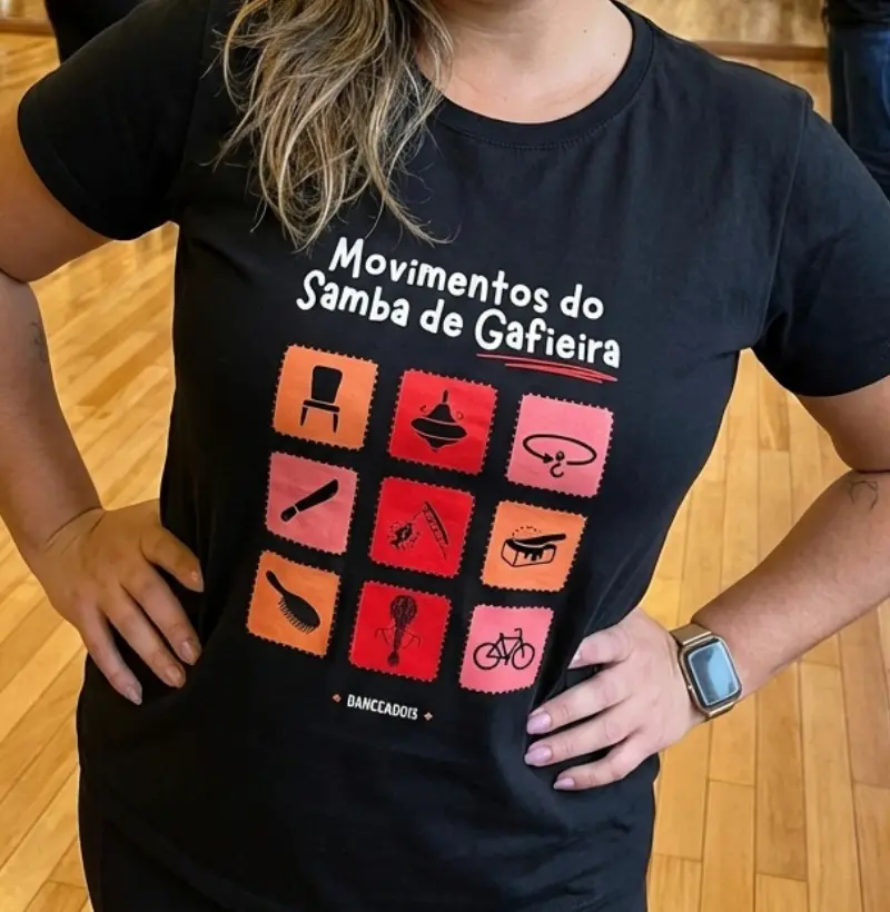 Meu samba de gafieira é assim!