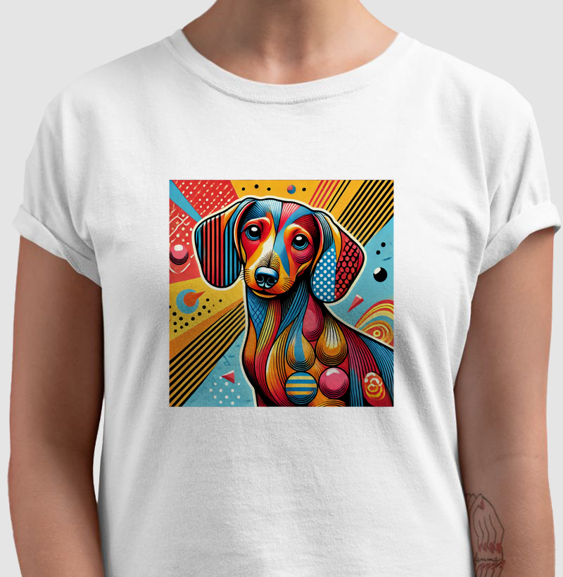 Dachshund Salsicha - Pop Art 