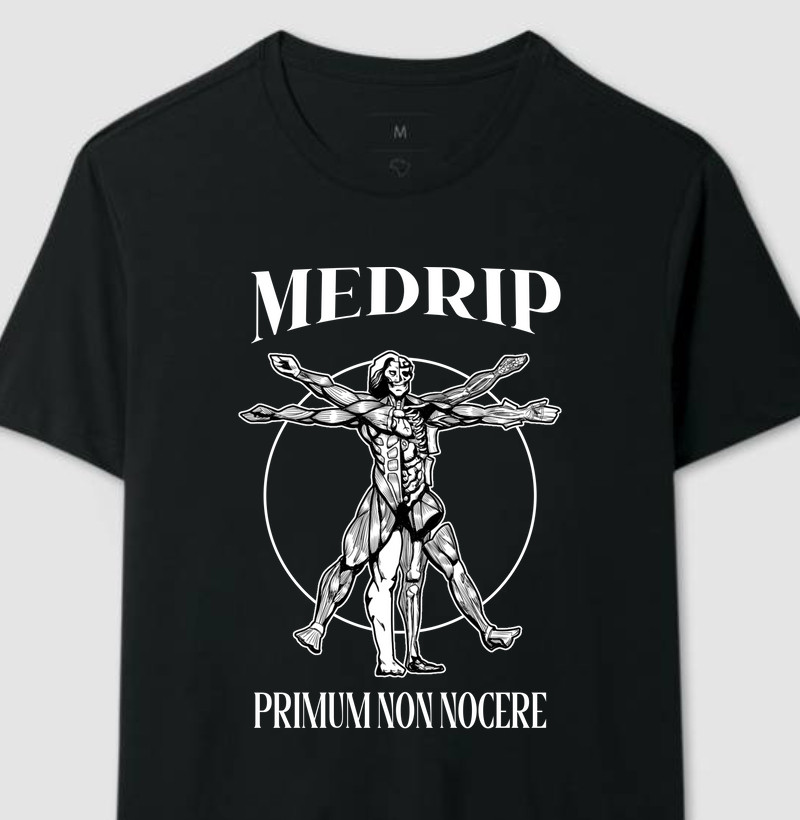 Camiseta Homem Vitruviano