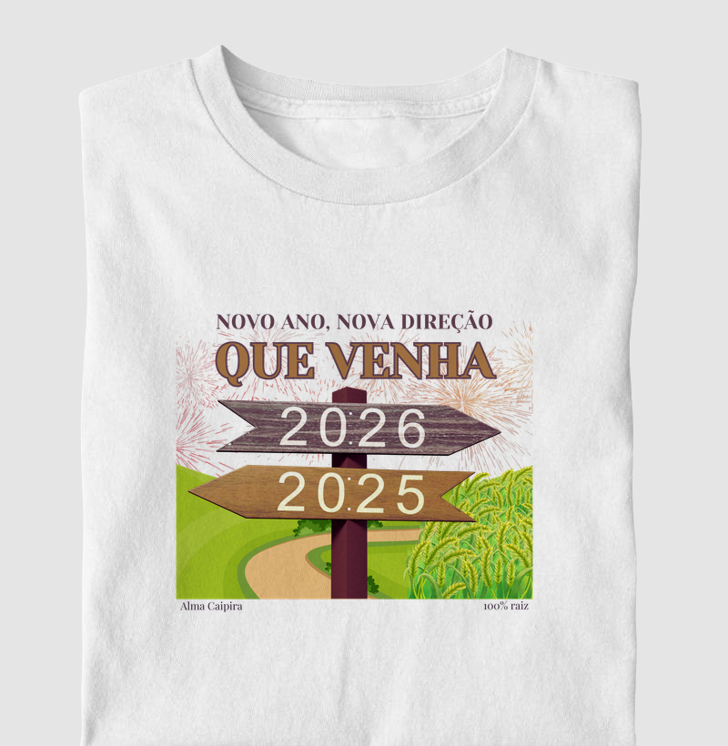Novo ano, nova direção, que venha 2026
