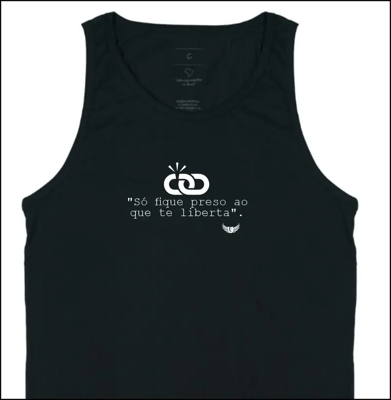 Regata Só fique preso ao que te liberta
