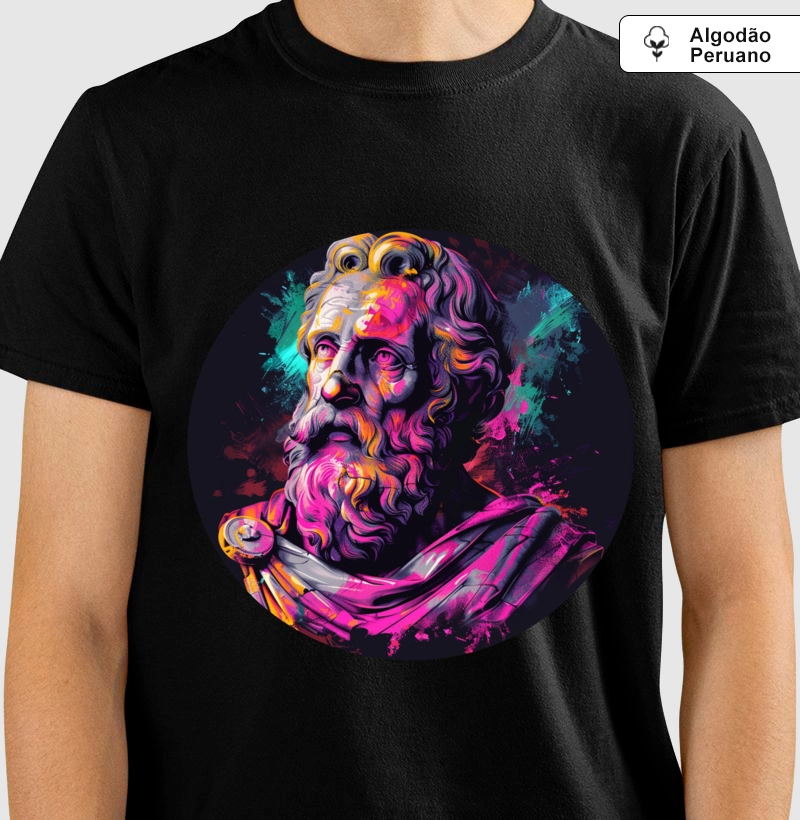 Camiseta Algodão Peruano Mr Stoic