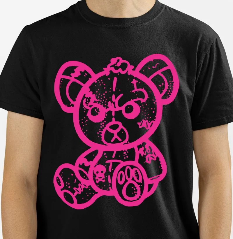 Camiseta Urso Pink