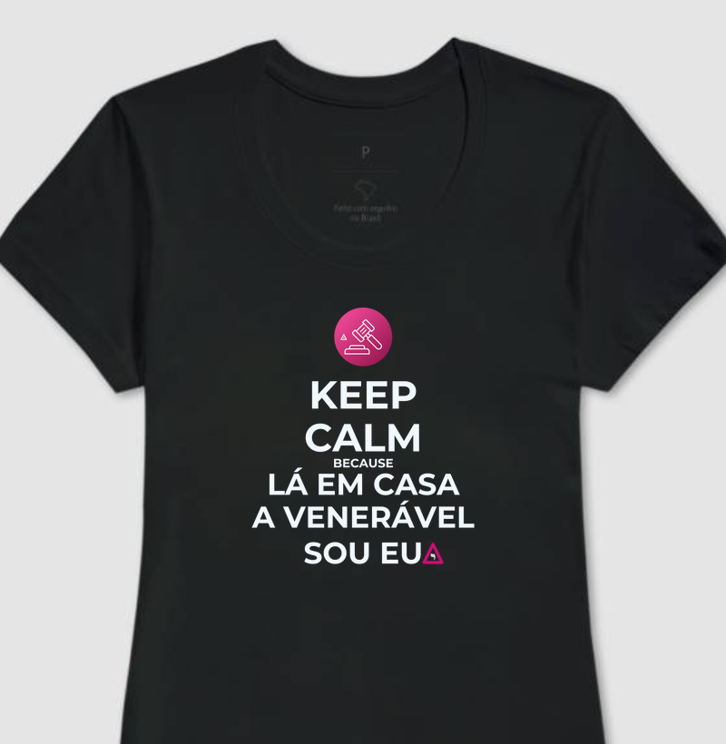 Camiseta Keep Calm A Venerável - Mr. GADU