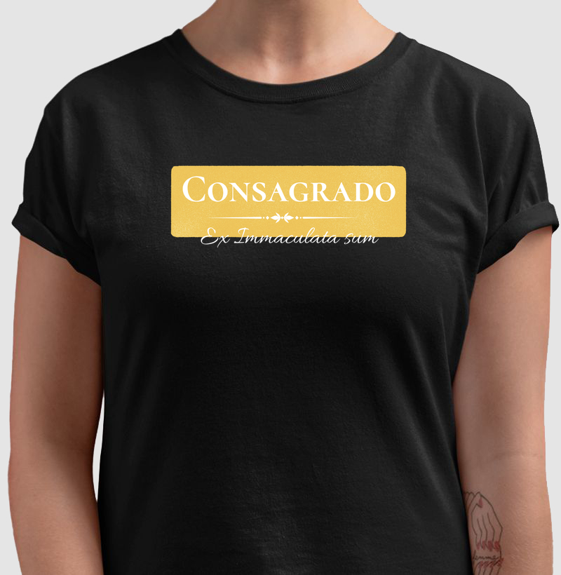 Camiseta Consagrado  - ex Imaculada sum 