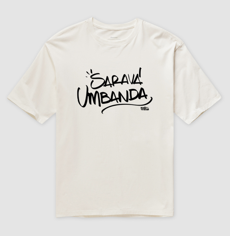 Oversized Saravá Umbanda Colors Maria Patuá