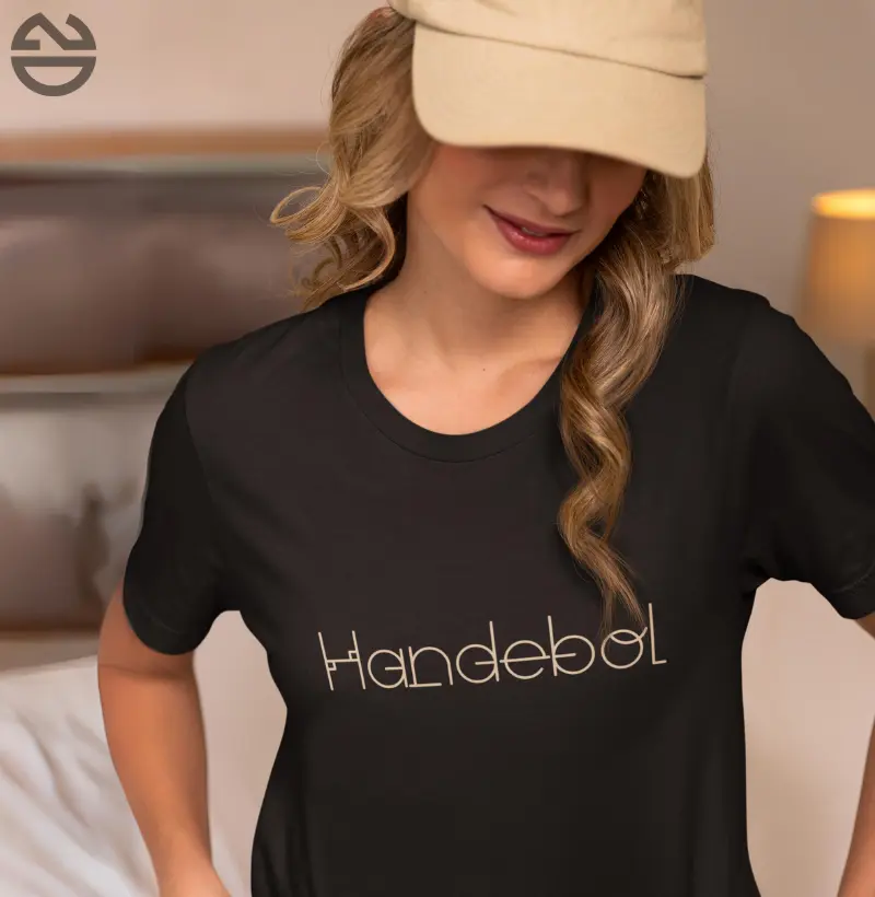 Camiseta Handebol Dourado