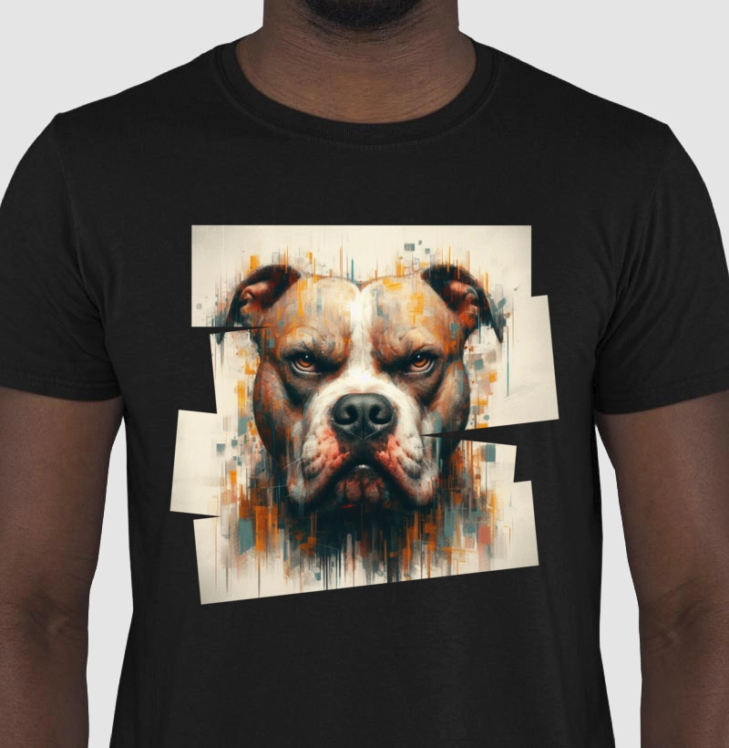 Camiseta Pit Bull grafite e arte de rua 3!