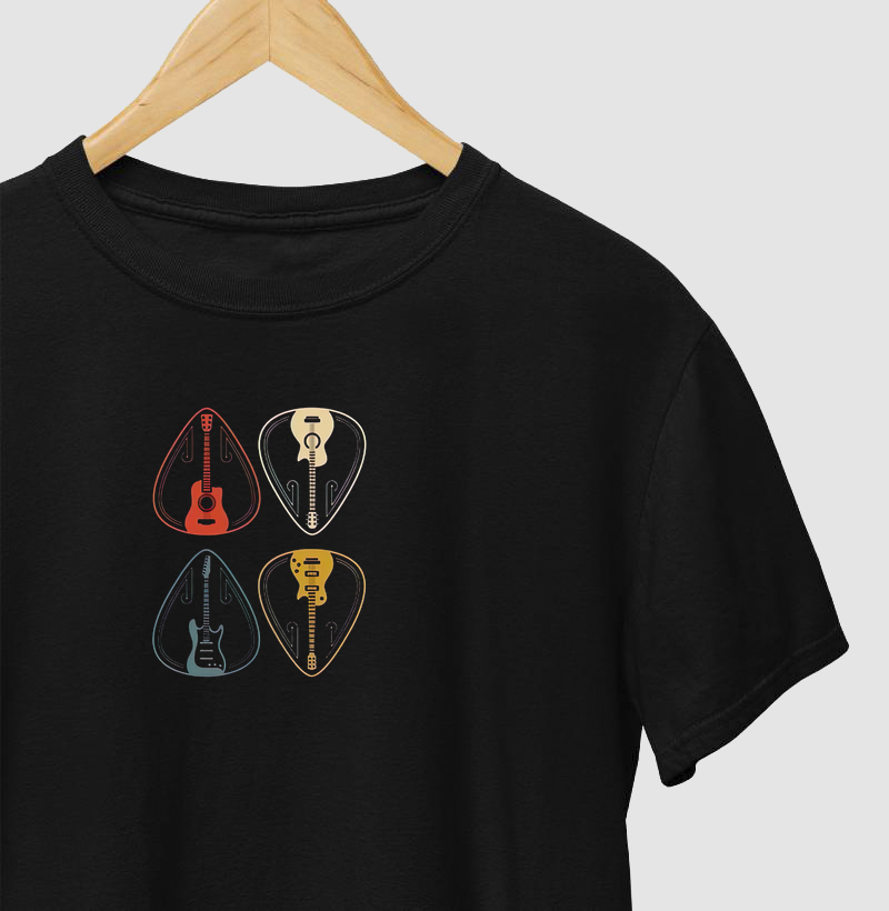 Camiseta Guitar Pick