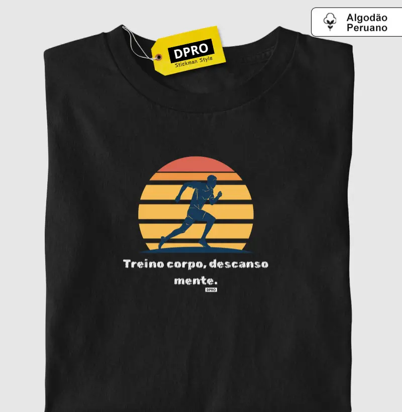 Treino corpo, descanso mente.