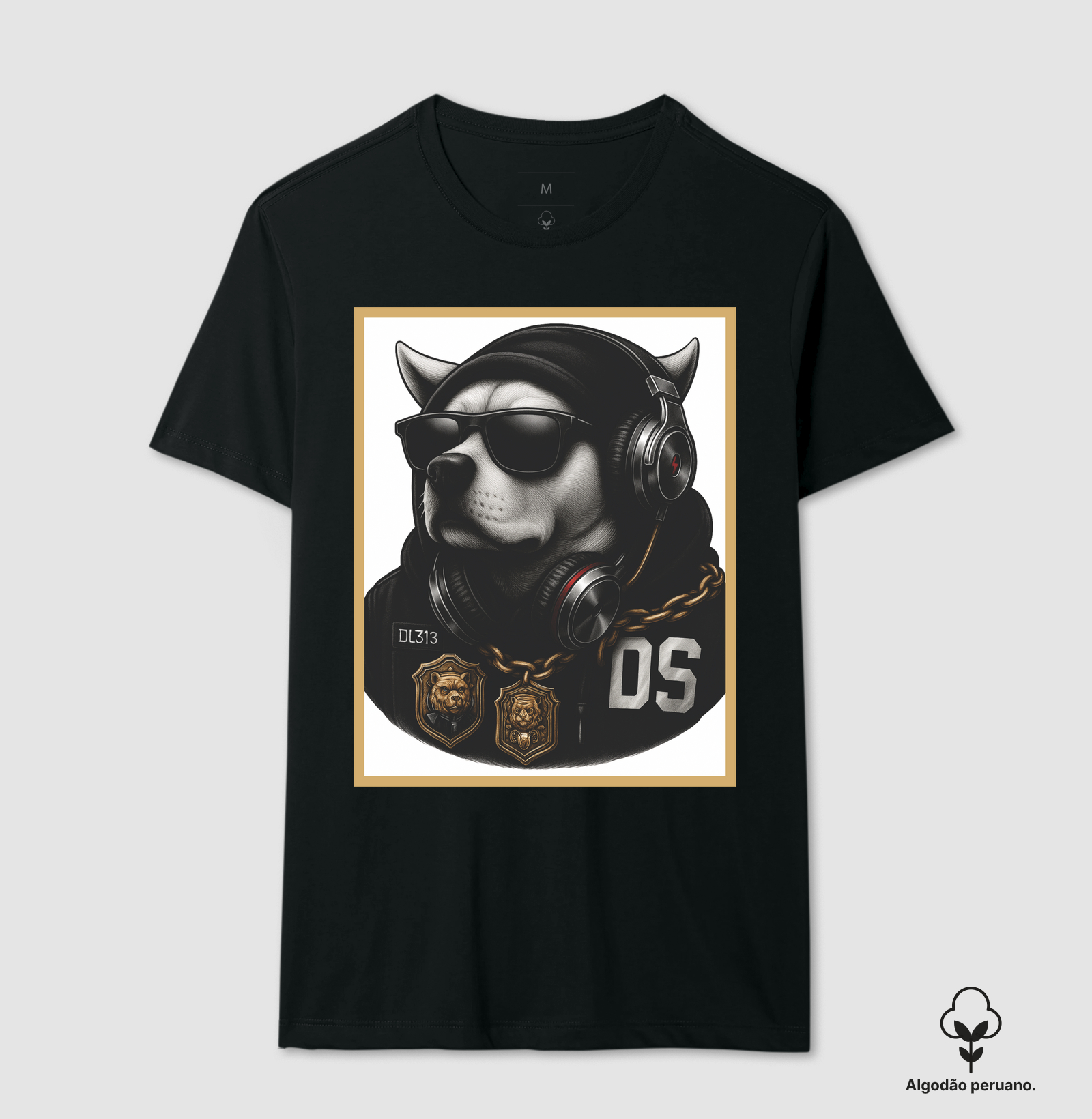 Camiseta Dog HipHop