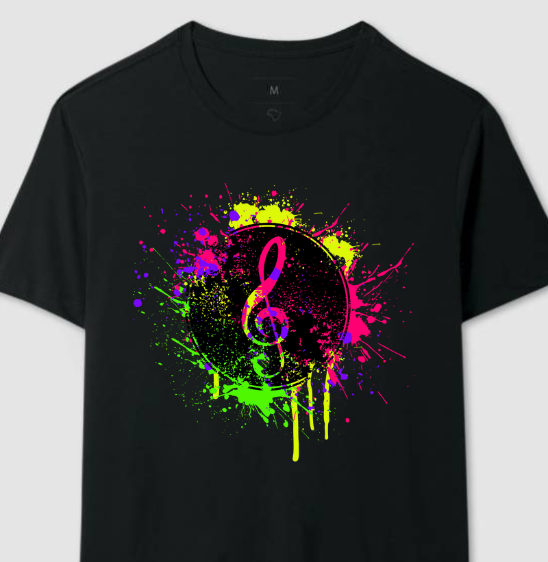 CAMISETA CLAVE COLOR