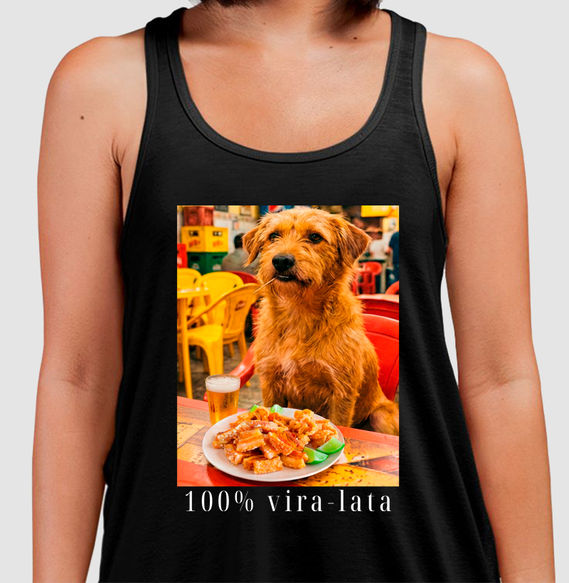 Camiseta 100% Vira‑Lata