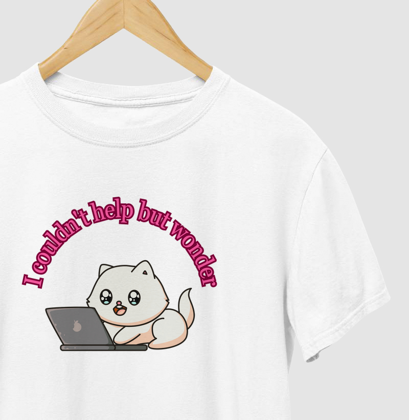 Camiseta Carrie Bradshaw – I Couldn't Help But Wonder | Sex and The City