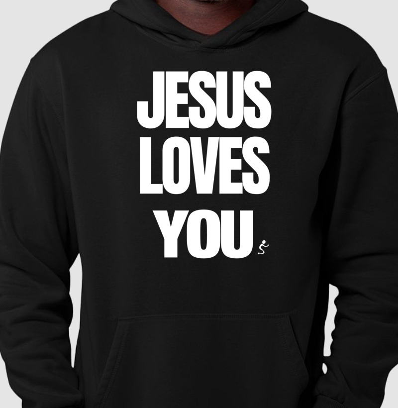 Moletom Jesus Loves You