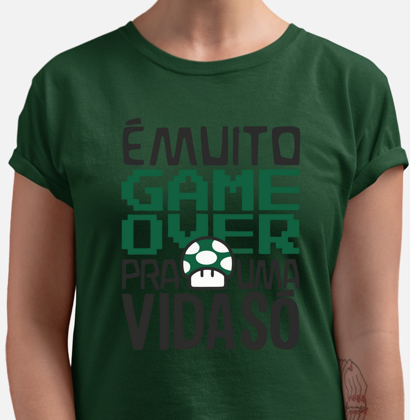 Camiseta Game Over