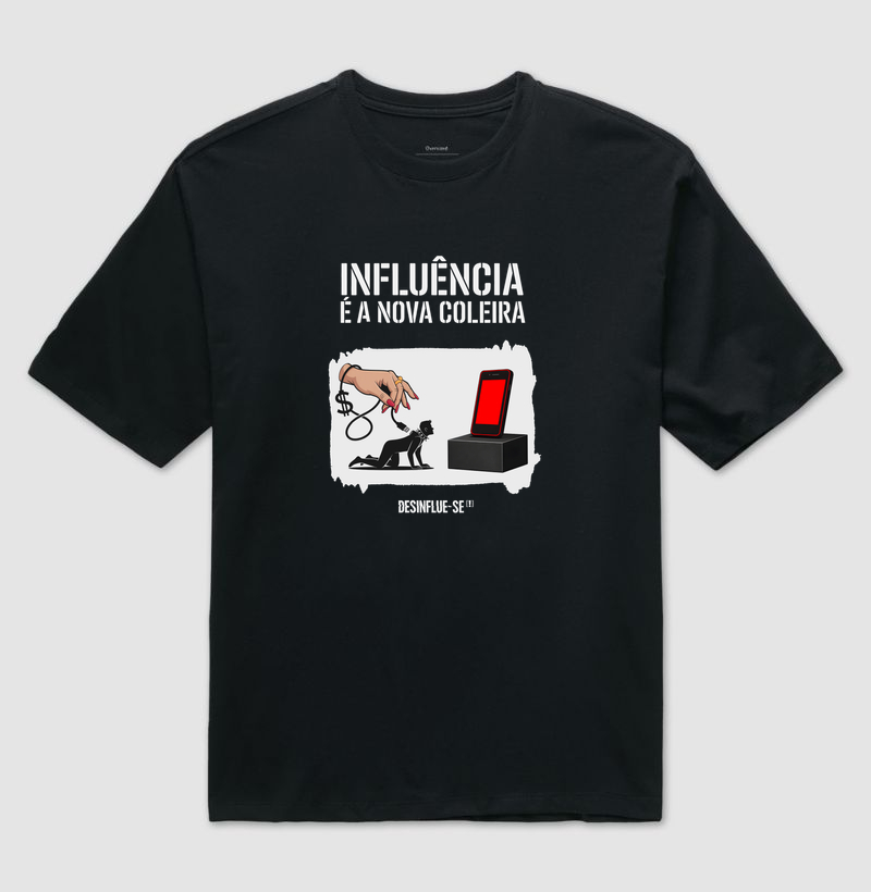 INFLUÊNCIA É A NOVA COLEIRA.
