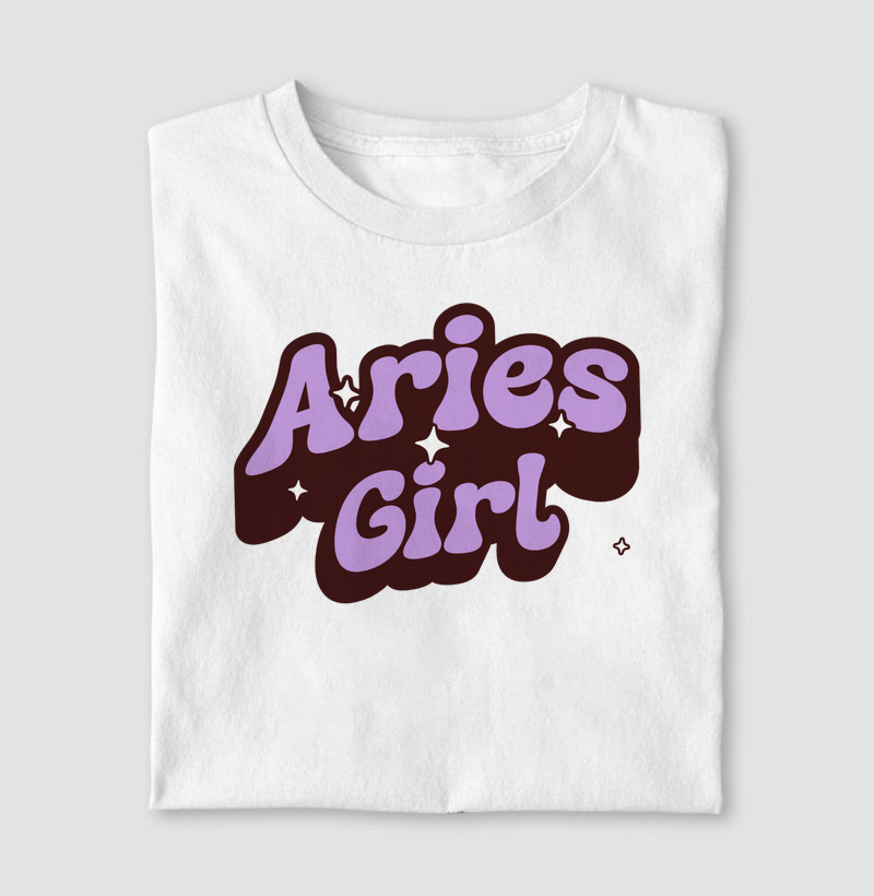 Camiseta Signos ARIES GIRL