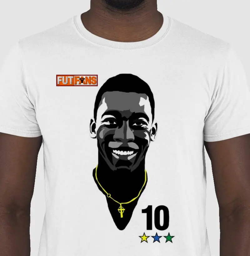 O Rei Eterno: Camiseta Exclusiva Pelé no Santos
