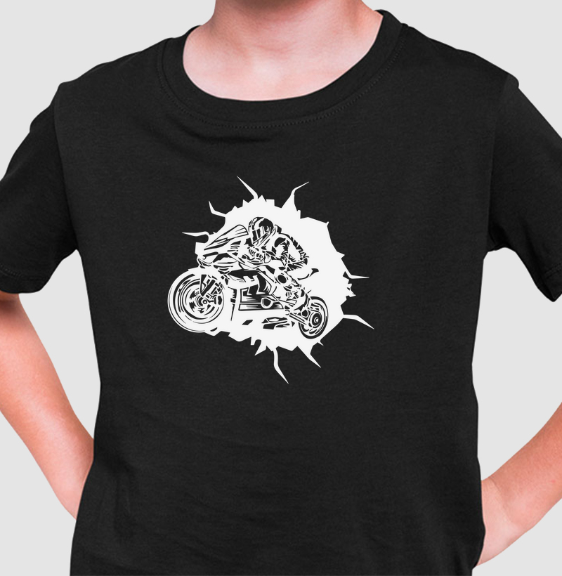 Silhueta de moto italiana