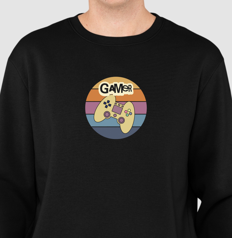 Moletom Slim “Gamer Retro"