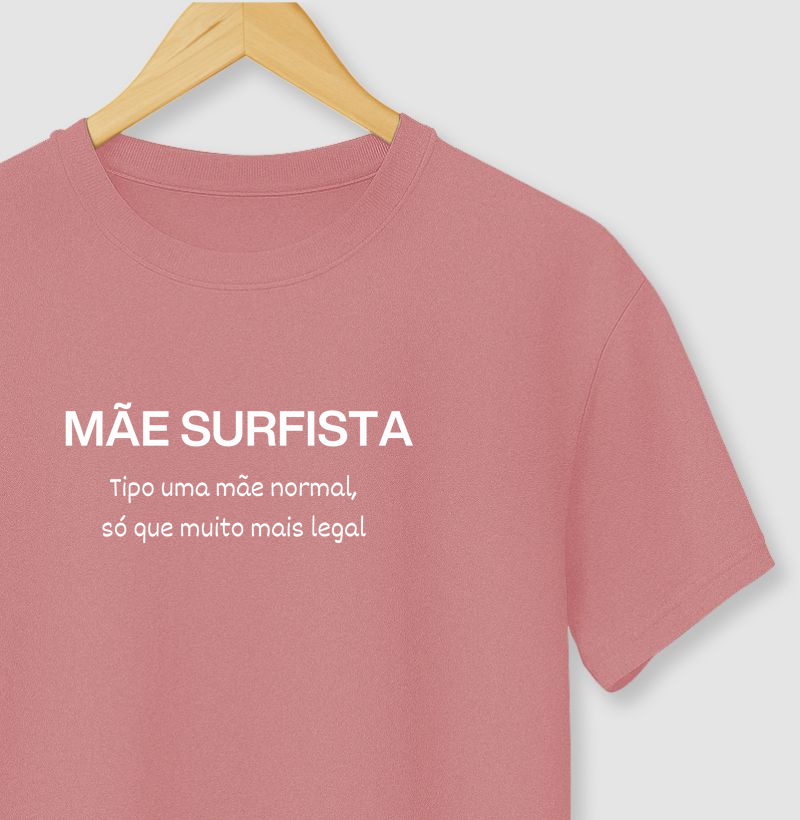Mãe surfista