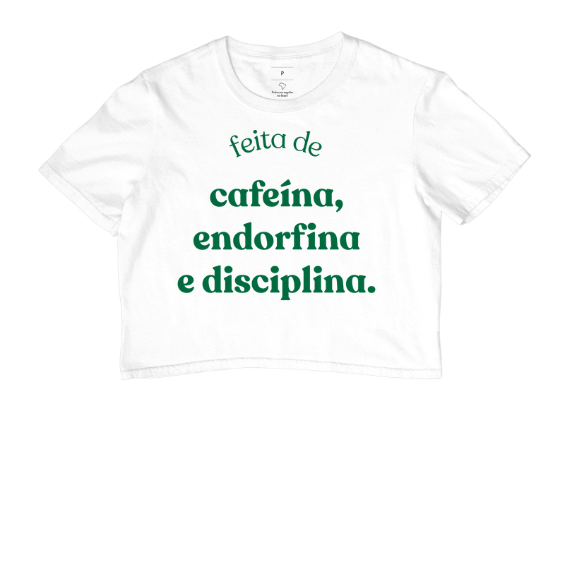 Feita de cafeína, endorfina e disciplina