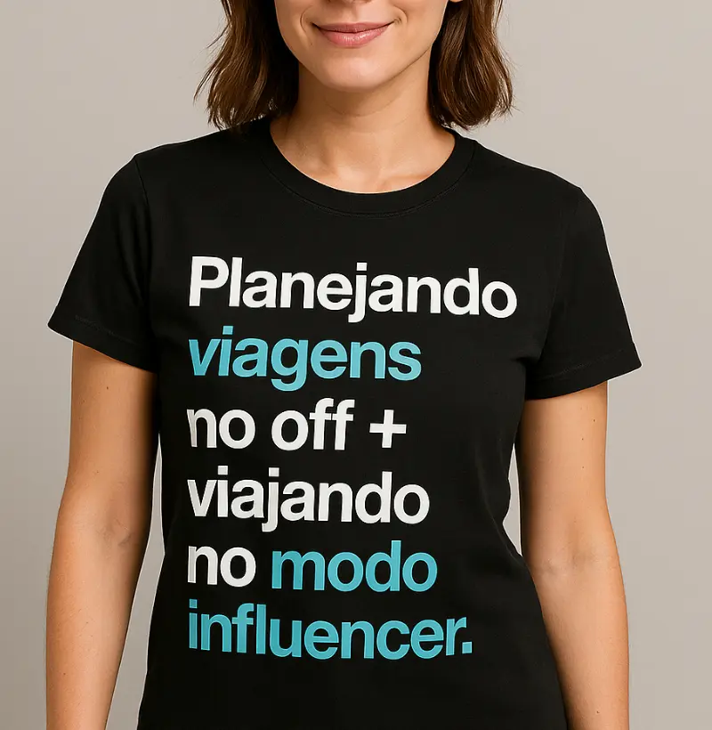Viajando no modo influencer