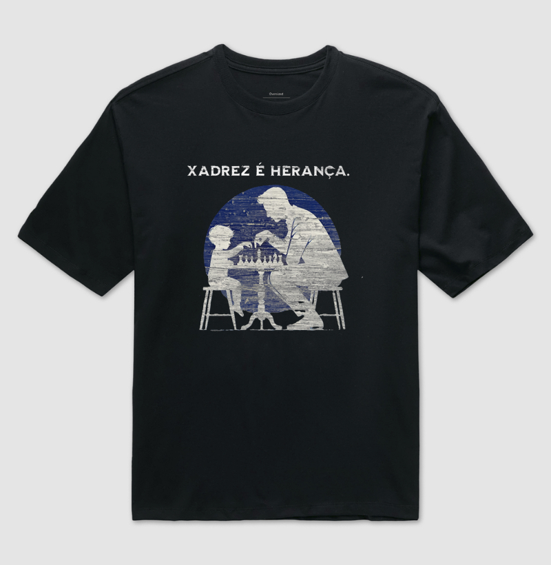Xadrez é herança - Pai e Menino