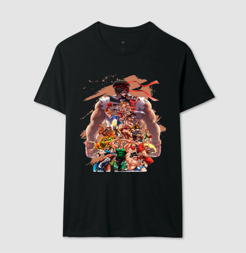 Camisas Street Fighter - Alpha