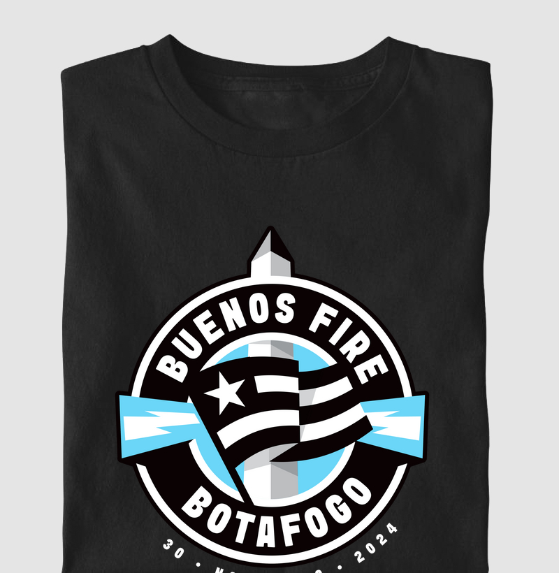 Camiseta Infantil Buenos Fire