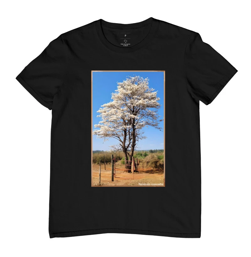 Tabebuia roseoalba (Ipê-branco) t-shirt