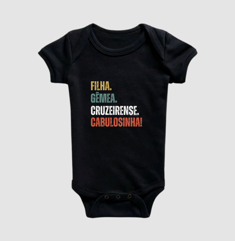 Filha. Gêmea. Cruzeirense. Cabulosinha
