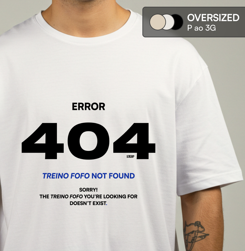 Error 404 - Treino Fofo Doesn't Found