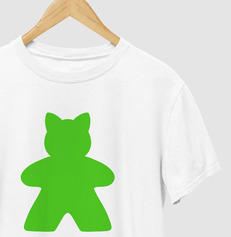 Cat Meeple - Verde