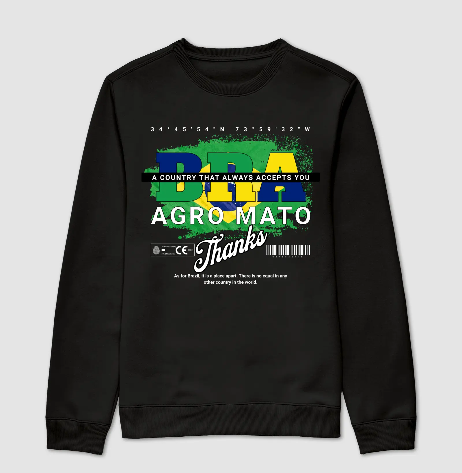 Suéter Moletom Agro Mato