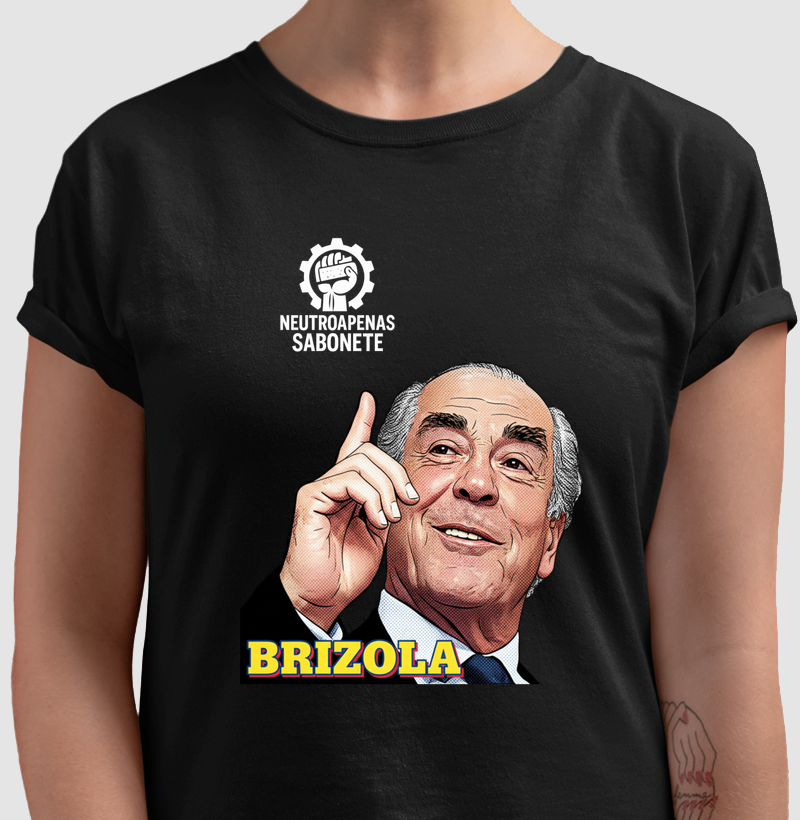 Camiseta Brizola – Pop Art Política
